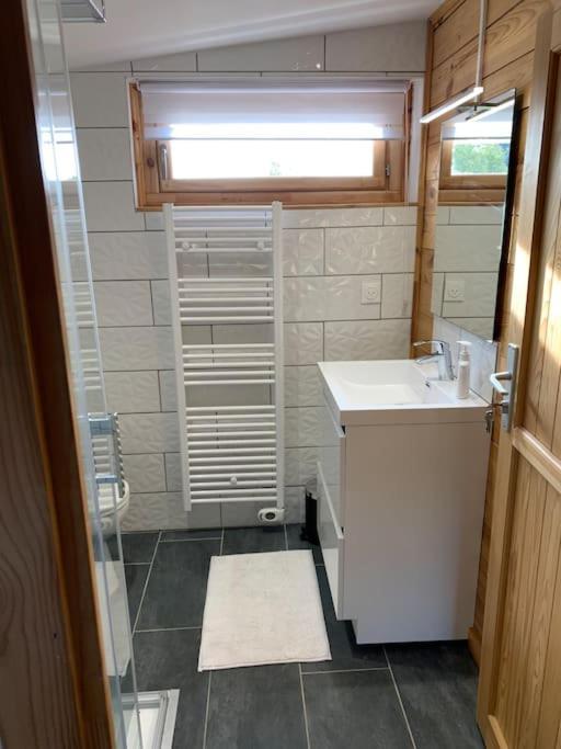 Chalet 2 Personnes Avec Jacuzzi Et Piscine Saisonniere Partagee Corcieux エクステリア 写真